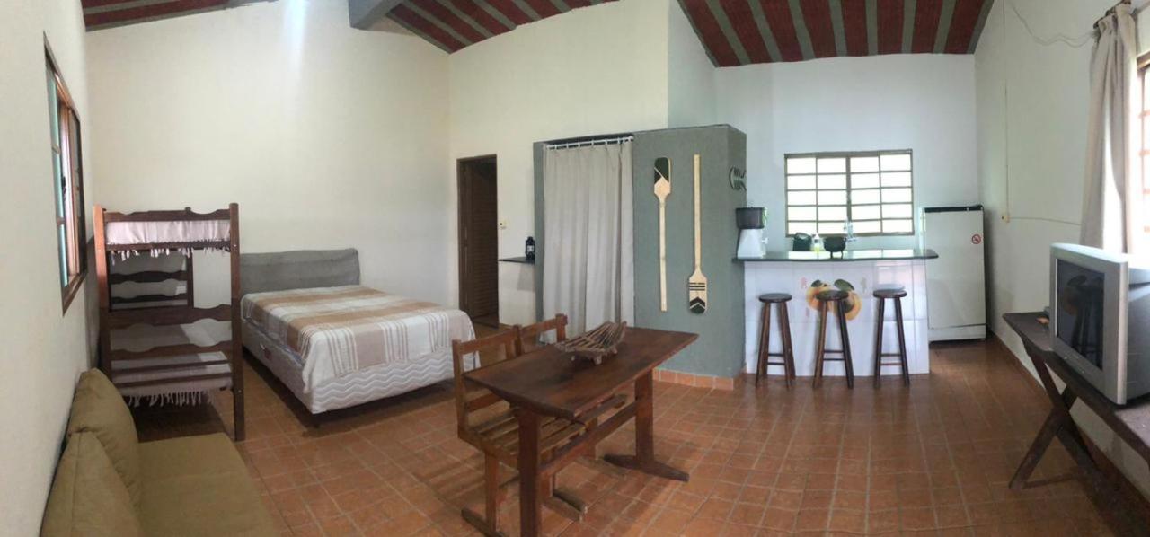 Hotel Pesqueiro Rancho Feliz Fama Zewnętrze zdjęcie